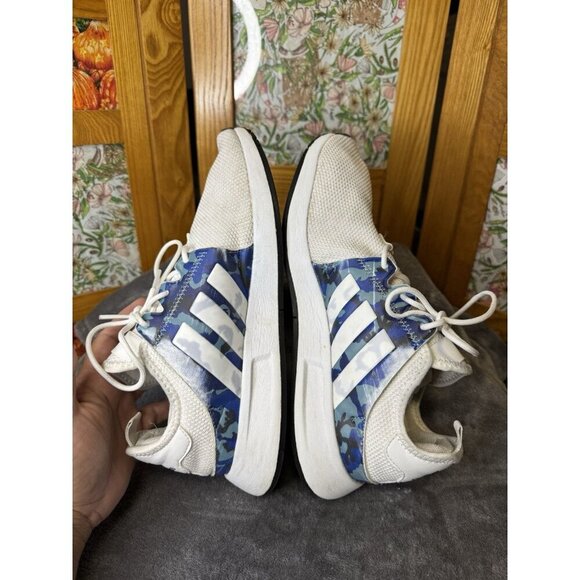 ADIDAS X_PLR White/Blue Camo Sneakers Trainer Shoes Casual Running Outdoor Sz 7 - Picture 7 of 12